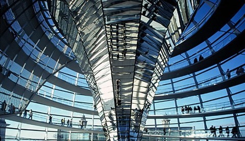 Dome of Reichstag German Parliament Building