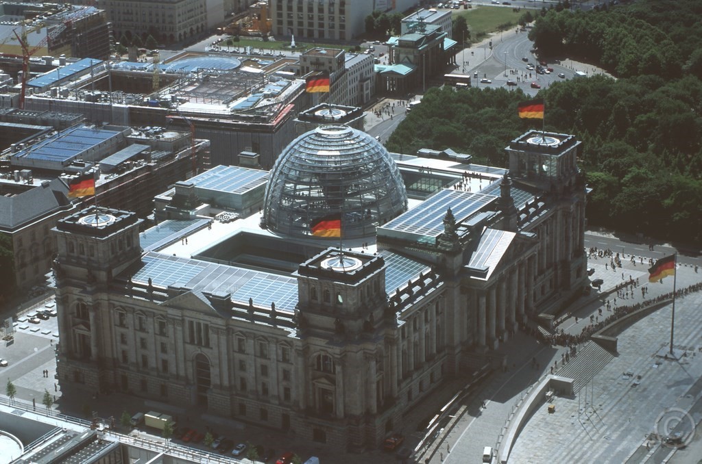 Reichstag Sitz des Deutschen Bundestag