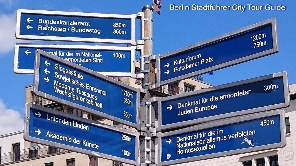 Berlin Stadtführer City Tour Guide Berliner Gästeführer