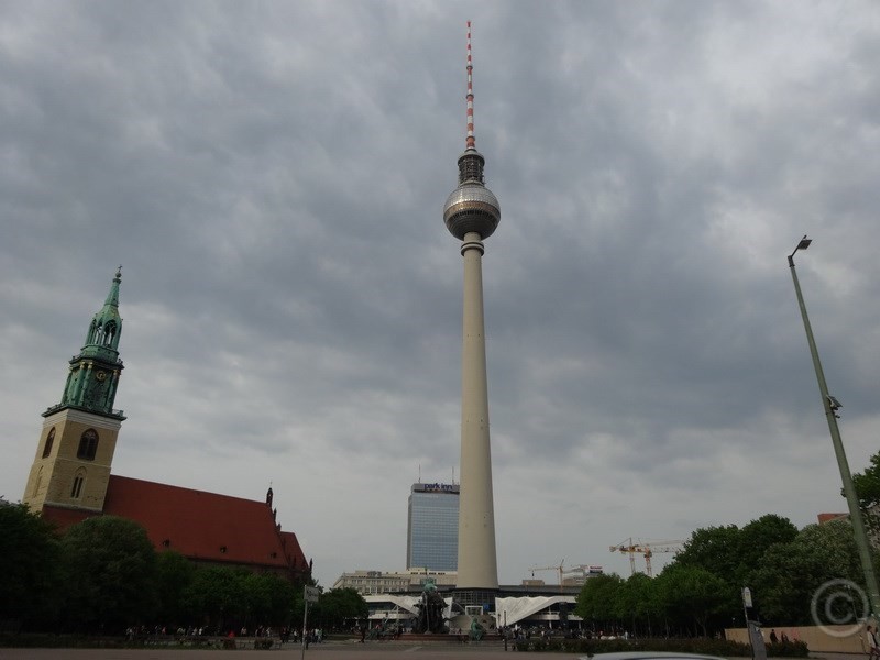 TV Tower at Berlin Alexanderplatz