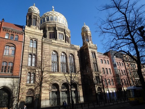 Berlin Stadtrundfahrt Neue Synagoge