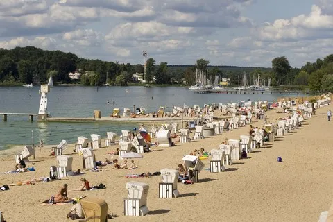 Strandbad Wannsee Beach Berlin Germany